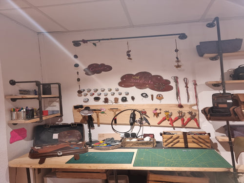 Craft corner in the store